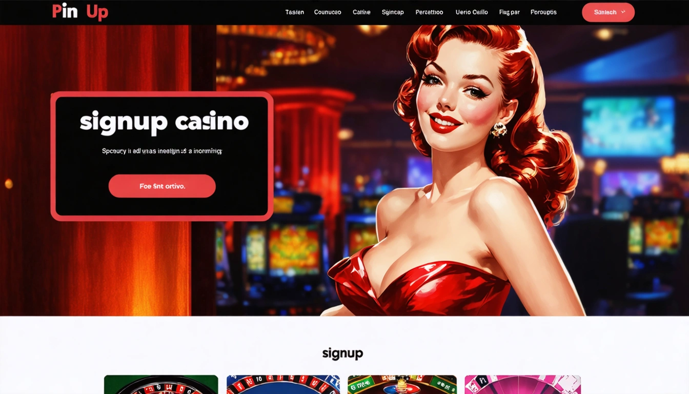 signup Pin Up